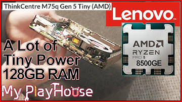 Lenovo ThinkCentre M75q Gen5 with AMD Ryzen™ 5 PRO 8500GE - 1534