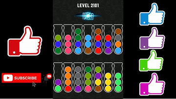 Ball Sort Puzzle Level 2101