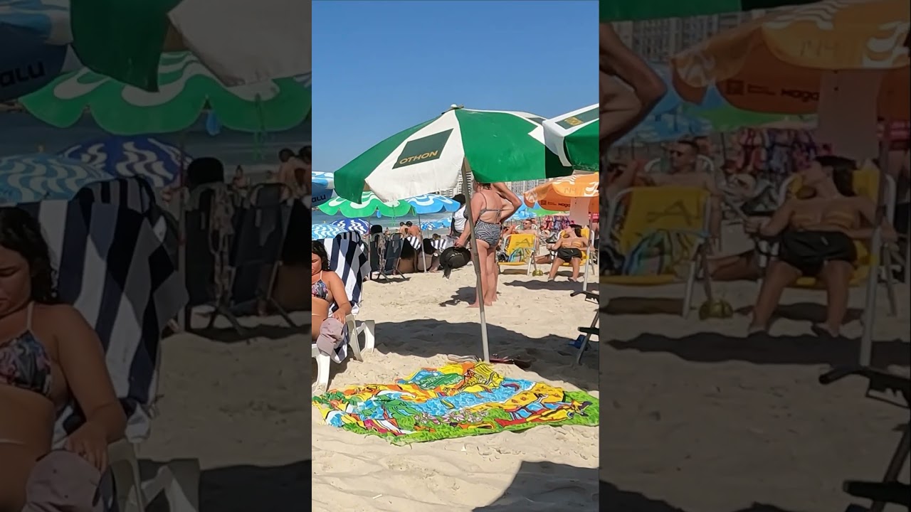 🇧🇷 Copacabana beach, Rio de Janeiro | beach walk 4K 🌴