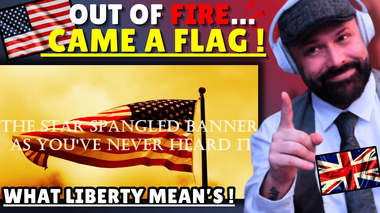 British Dad Reacts to the Star-Spangled Banner Story (Gave Me Chill's !)