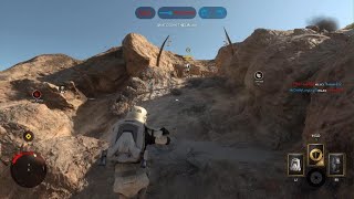 Battlefront 2015 walker assault gameplay #1 (Jundland Wastes)