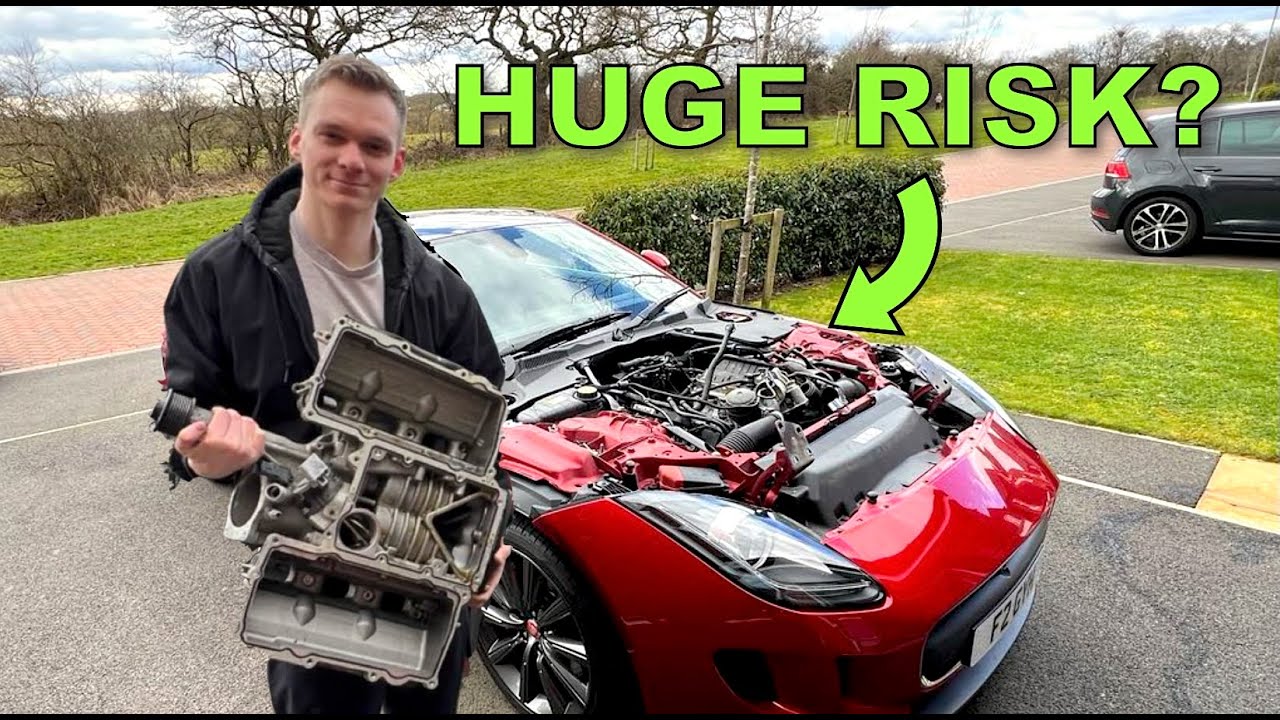 ЭКОНОМИЯ 1000 ФУНТОВ СТЕРЛИНГОВ — самостоятельный ремонт нагнетателя Jaguar F-Type!