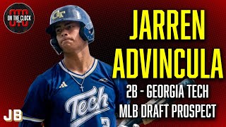 2026 MLB Draft: 2B Jarren Advincula, Georgia Tech