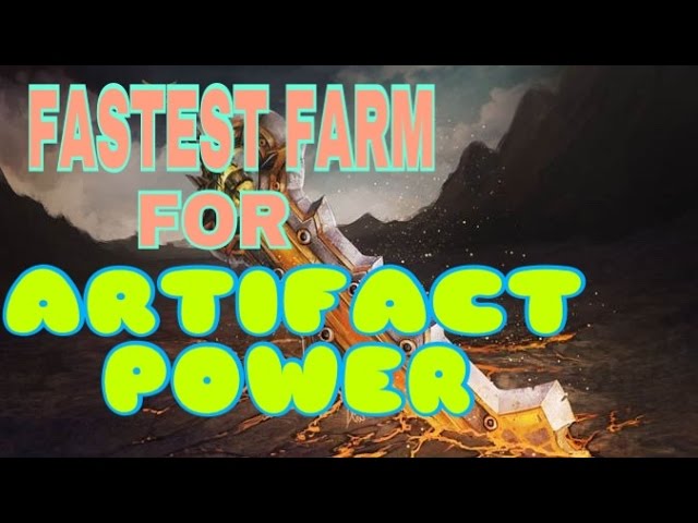 Fastest Artifact Power Farm - 99/101 Twink Guide