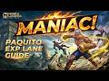 Paquito EXP Lane Guide - Easy Maniac, Best Combo Explained - MLBB