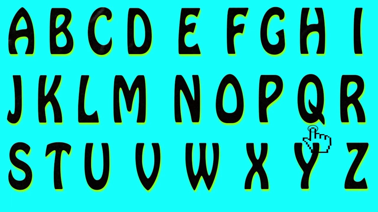 English alphabet : A B C D E F G H I J K L M N O P Q R S T U