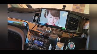 Nissan Elgrand E52 aftermarket headunit installation