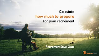 Prepare for your retirement with SquirrelSave - RetirementSave Goal