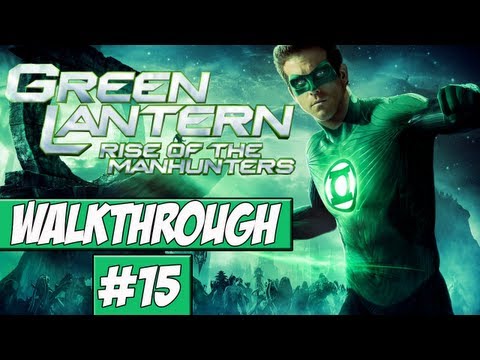 Green Lantern: Rise Of The Manhunters - Прохождение, эпизод 15 с Angel - Mech Beatdown!