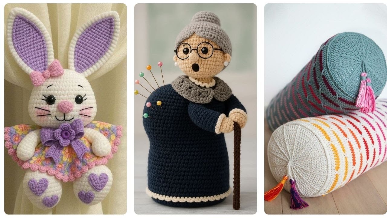 Most beautiful & attractive crochet handmade items and ideas Home decor ideas part 2 2026