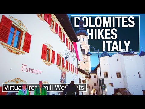 City Walks 4K - 🇮🇹 Kastelruth - 🇮🇹 Castelrotto Italy Walking Tour - Virtual Treadmill Workout