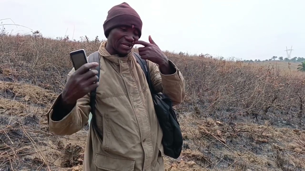 DESSOUCHEMENT AU VILLAGE KISANTU ( KASANGULU). 