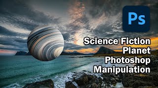 Sci-Fi Planet Photoshop Manipulation Tutorial screenshot 1