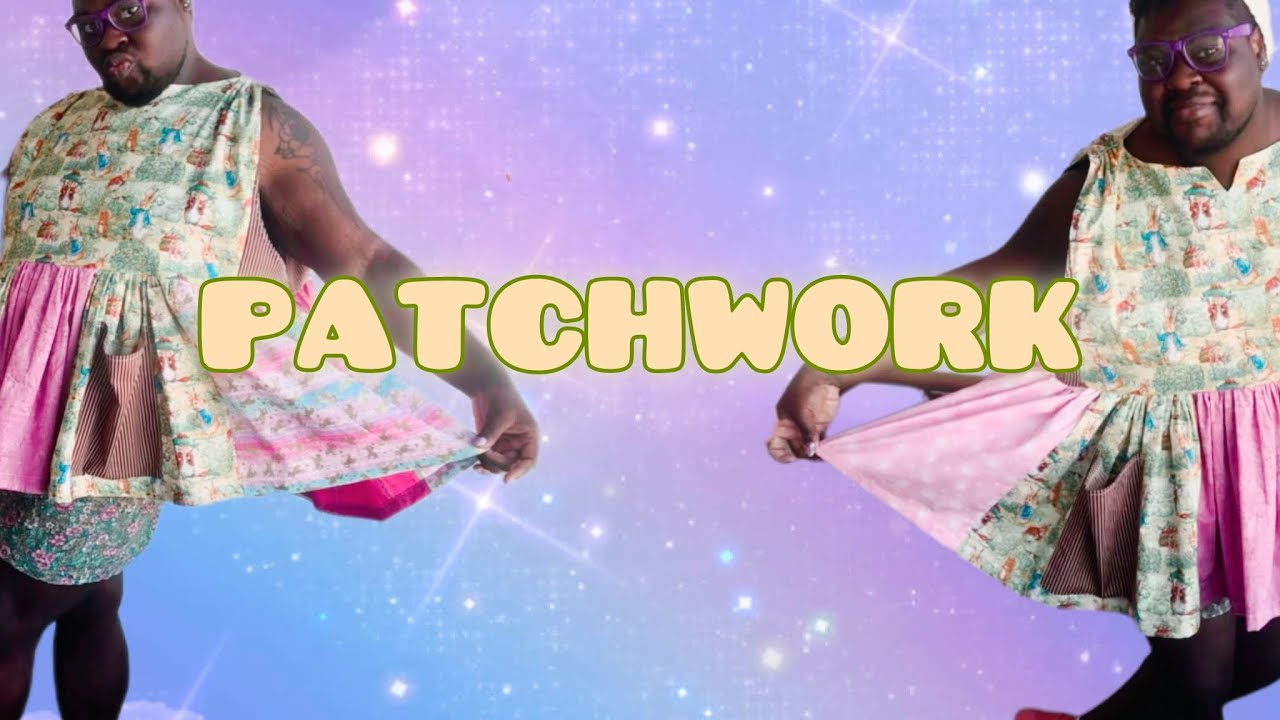 OUR FIRST VID- Patchworking a smock top👌🏿