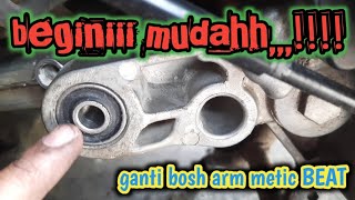 Easy way to replace the BEAT CARBURETOR arm bushing