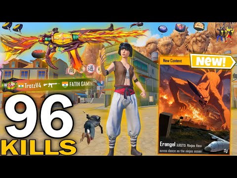 96 KILLS Wow!😈 NEW MODE BEST AGGRESSIVE RUSH GAMEPLAY 🔥SAMSUNG,A7,A8,J4,J5,J6,J7,J2,J3,XS,A3,A4,A5