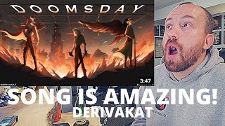 This Song Is Epic Doomsday - Derivakat Dream Smp Original Song Reaction