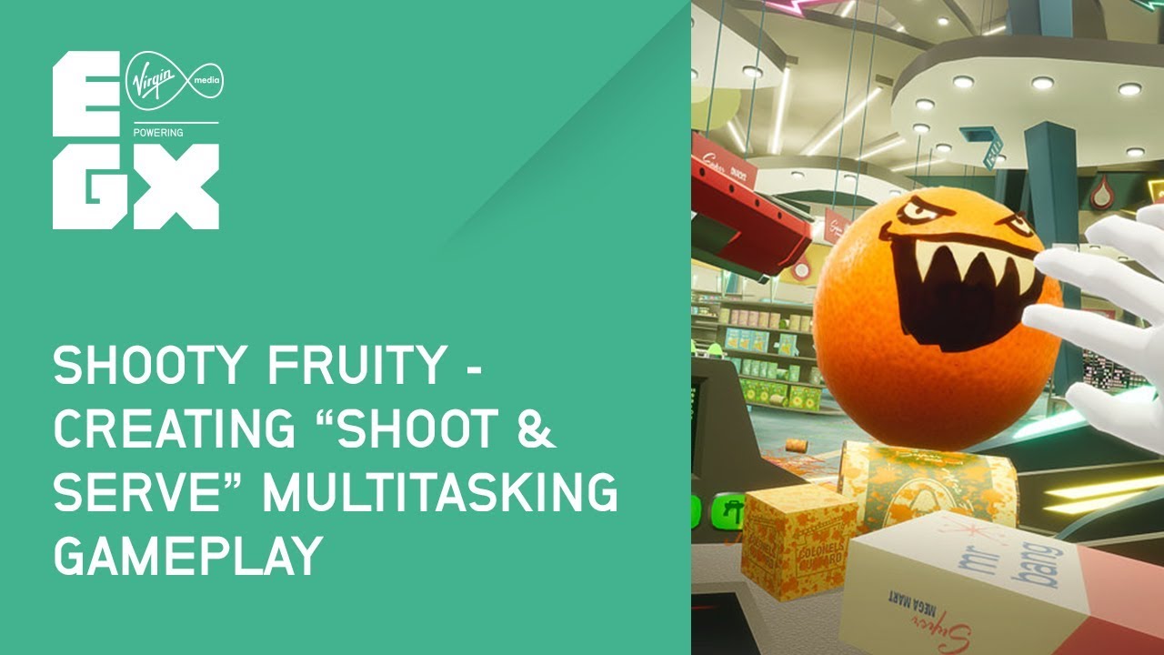 Shooty Fruity – creating ‘shoot and serve’ multitasking gameplay
