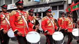 MNDF Band - Maldives Military Parade Procession - Maldives Independence Day 2022