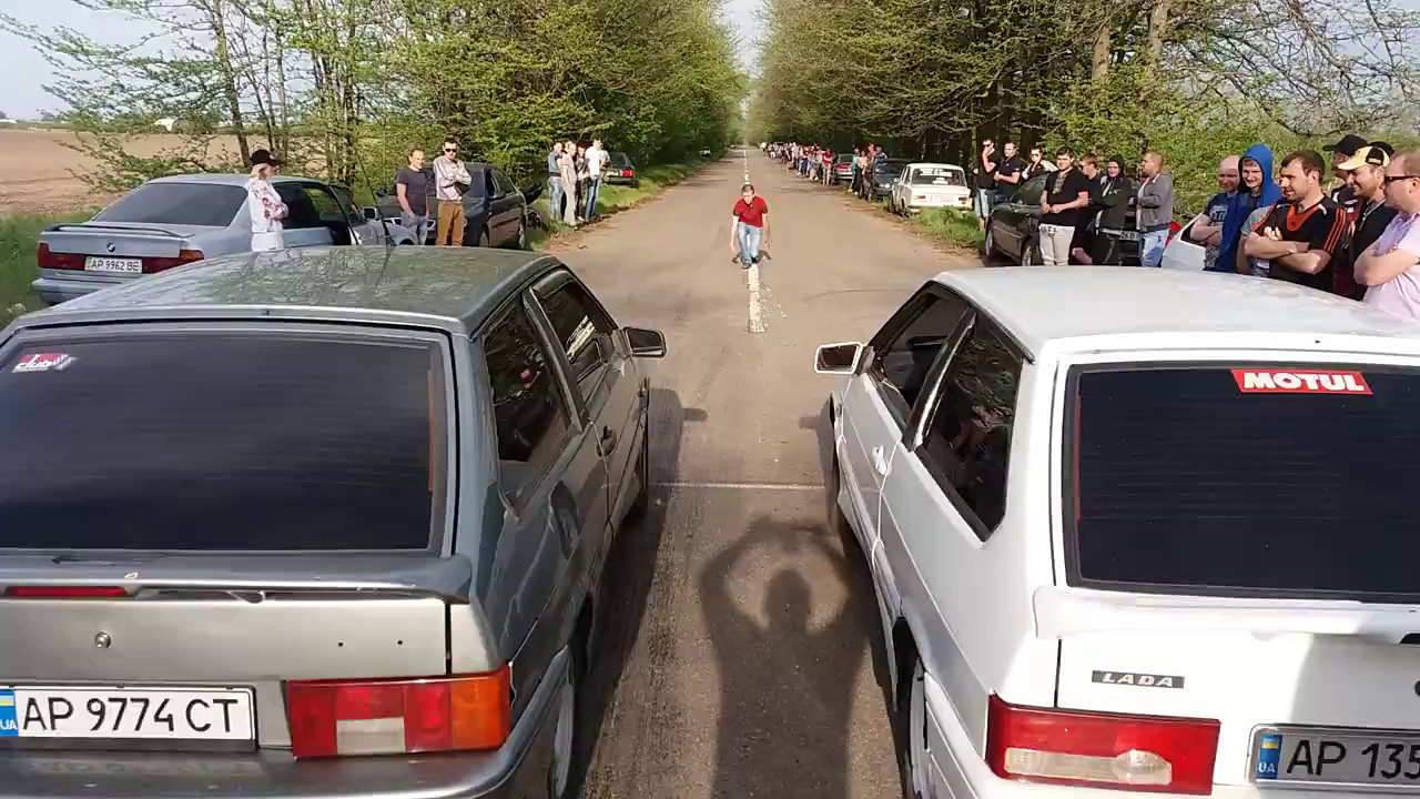 Тринашка против Тринашки Гонки Драг рейсинг 2017 - YouTube