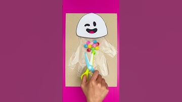 Pom-Pom SORT & DROP! 🖐️🎯 Match, Pull & Toss by Color! #learningfun #diygame