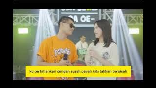 TAKKAN BERPISAH ||happy asmara feat gilga sahid|| lyrik