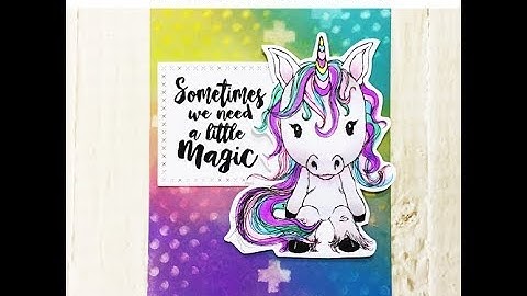 ScrappyScrappy  - Rainbow Oxide Background