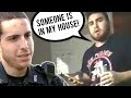 ROOMATE DIDN'T KNOW I WAS HOME PRANK GONE WRONG *COPS CALLED*