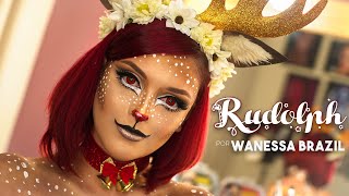 RENA DO NARIZ VERMELHO | Tutorial por Wanessa Brazil