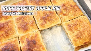 You Will Love This Puff Pastry Apple Pie | Easy and Delicious