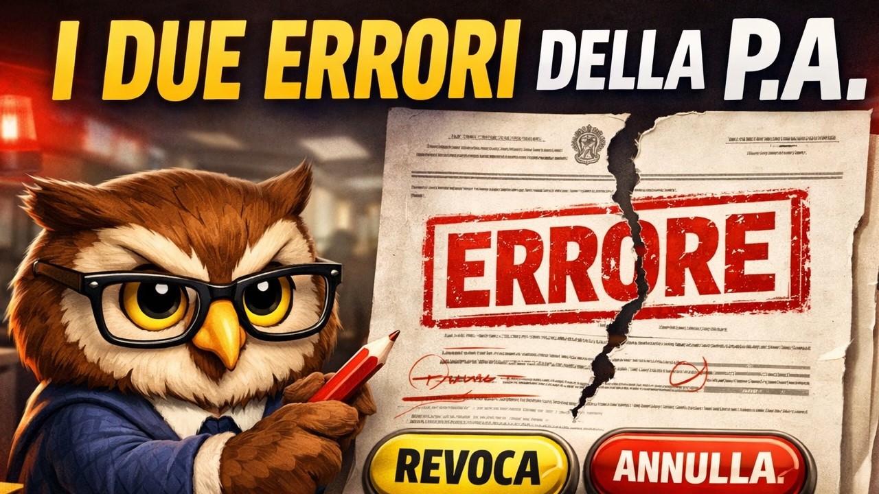 Ripasso audio Legge 241/90 (Pack 4): Autotutela, Nullità e Annullabilità (Flashcards)