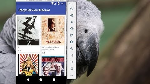 RecyclerView with StaggeredGridLayoutManager