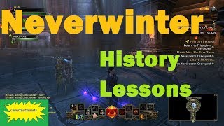 Neverwinter - Loki and Arawynn - History Lessons