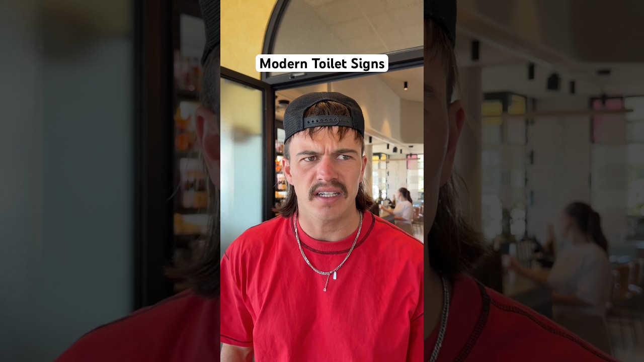 Modern Toilet Signs