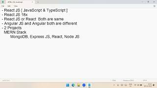 REACT JS by Sudhakar Sharma DAY-1
