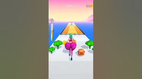 Twerk Race 3D | Level 4 Walkthrough | Android/iOS Mobile Gameplay #shorts