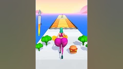 Twerk Race 3D | Level 4 Walkthrough | Android/iOS Mobile Gameplay #shorts