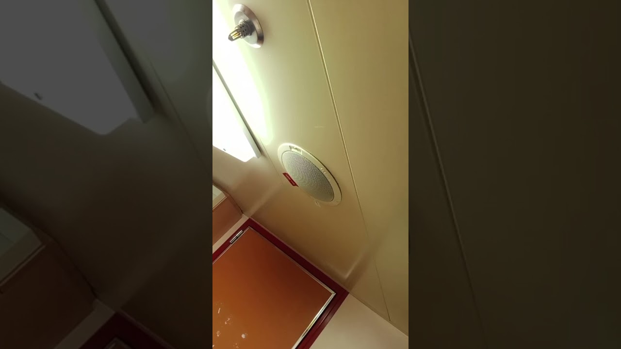 Crew Drill Announcement on Cruise Ship