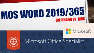Mos Word 2019\/365 - Project 2 (Pass 100%)