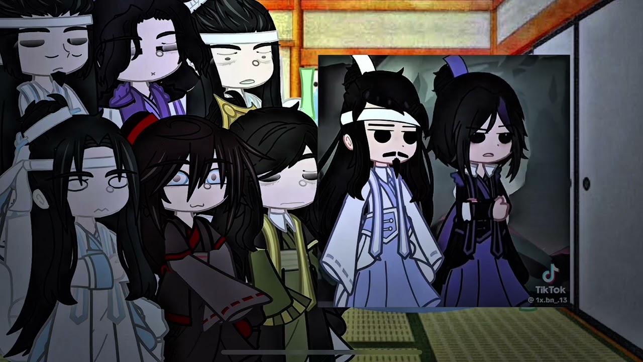 СКОРОСТЬ:0.75х | Реакция персонажи МДКна TT | MDZS characters reaction toTT Ipart2/?| ЧИТ ОП!