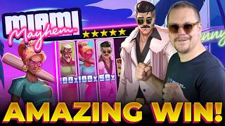 MIAMI MAYHEM INSANE BIG WIN (FULL MISSION UPGRADE) 😵💰