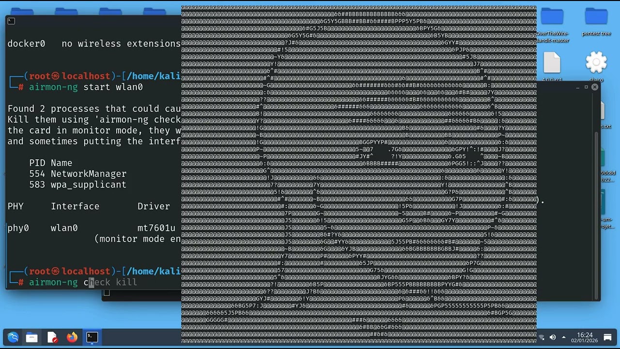 Desautenticação básica com aireplay-ng (IEEE 802.11)