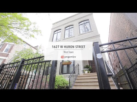1627 W Huron Street, Chicago, IL home video tour