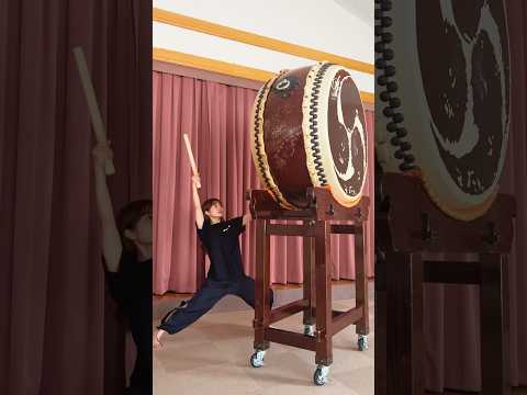 緊張の一発 和太鼓 Wadaiko