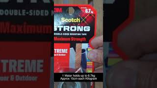 3M Scotch® Extreme Double Sided Mounting Tape