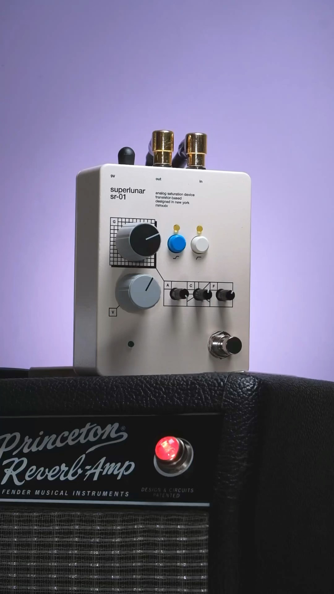 Analog Saturation Device - Superlunar SR-01 #guitar #pedalboard