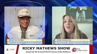 Blair Ewing: Government Relations Director for the Alzheimer's Association MS Chapter, joins Ricky.