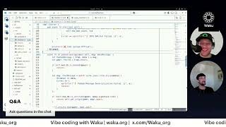 Waku Vibe Coding in Rust with @SionoisRP