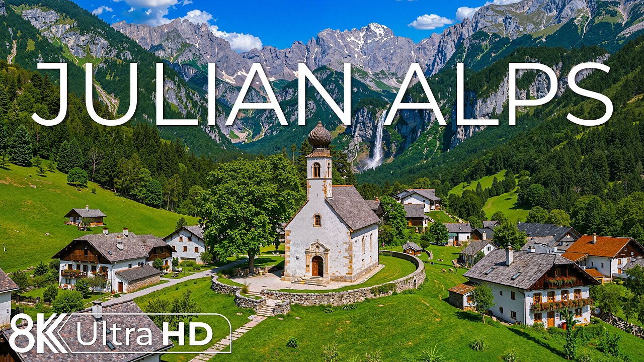 Julian Alps 8K | Emerald Lakes, Misty Peaks & The Silent Heart of Slovenia | Nature’s Wonder