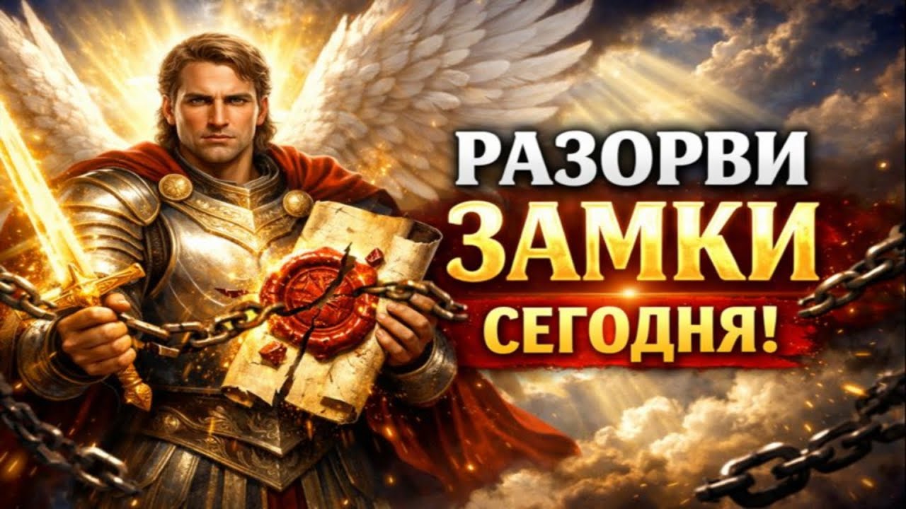 Efatá! Архангел Михаил ломает печать бедности над твоим родом.